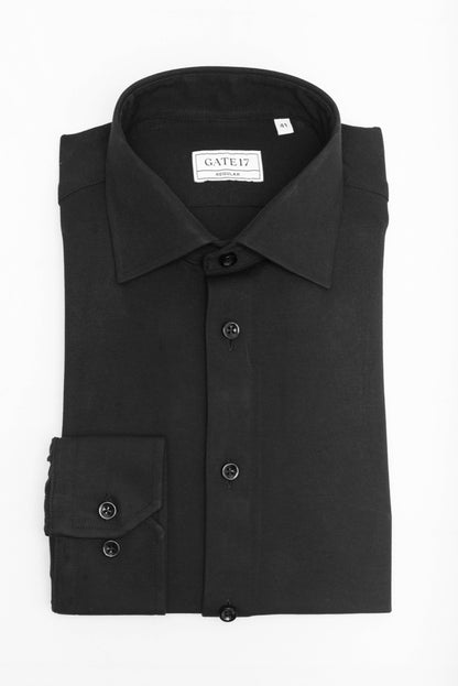 Strykfri Regular Svart